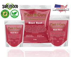 Red Beet Root Powder 5 lbs. Bulk Beta Vulgaris Nitric Oxide Extract Super Food