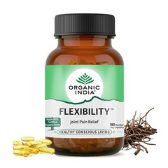 Organic India Flexibility 180 Caps FREE SHIPPING WORLDWIDE 100% ORIGNAL