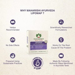 Maharishi Lipomap 2 x 40 Tablets – Supports Healthy Cholesterol Levels q015