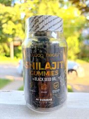Pure Shilajit Gummies, Men & Women, Shilajit W/ Black Seed Oil 60Pcs, 10/19/26