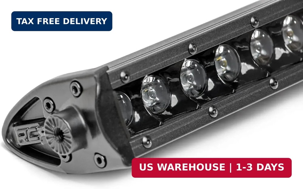 Rough Country 20″ Black Series Single Row CREE LED Light Bar – 70720BL
