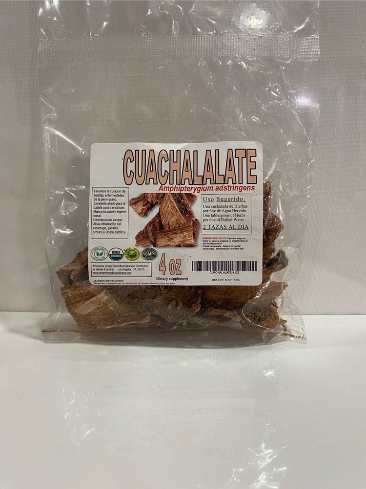 Cuachalalate Mexican Indian Bark Ampalaya Amphipterygium Adstringens 4oz