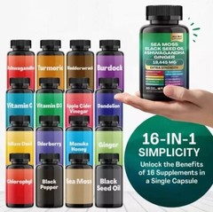 6X Dynamic Vitality Bundle – Sea Moss Multivitamin & Shilajit Power Combo US