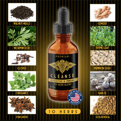 Fungus & Parasite Detox EASY Effective & FAST Cleanse Bugs Worms & More USA DLX
