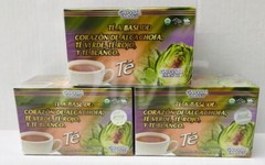 3 PACK Te de Alcachofa Detox Tea GN+Vida ORIGINAL Artichoke Green Tea and More