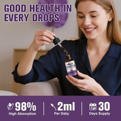 Detoxify & Repair with Milk Thistle Drops – High Bioavailability 2 FL OZ Formula