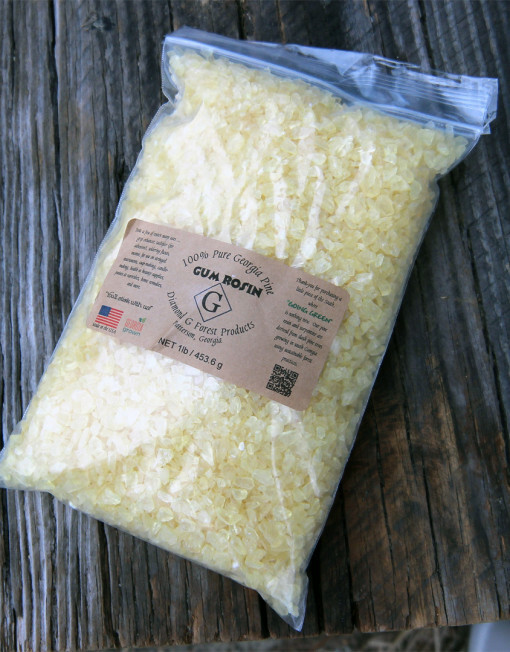 100% PURE GEORGIA PINE GUM ROSIN ONE POUND SIZE- great for making ROSIN BAGS