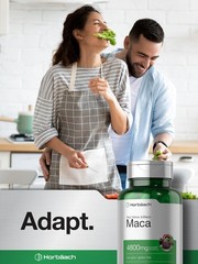 Horbäach Maca Root Capsules for Men and Women | 120 120 Count (Pack of 1)