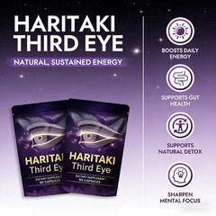 haritaki PEPTIQUES Third Eye Capsules – Terminalia Chebula Extract – Supports…