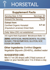 Secrets Of The Tribe Horsetail Tincture Alcohol-FREE