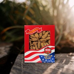 WOHO #112.4 Short Medium American Ginseng Roots 4oz Box