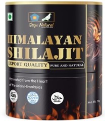 NEW ORGANIC HIMALAYAN Shilajit ,Organic Extremely POTENT 66 SERVINGS- 20 GM PURE