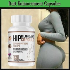 CURVE Butt Enhancement Caps for Women and Men, Natural Growth and Plumping