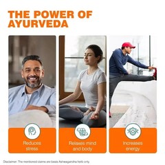 Himalaya Ashwagandha Tablets 600 Tablets (10×60) | Stress & Wellness | Exp 2028