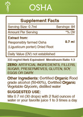 Secrets Of The Tribe Osha Tincture
