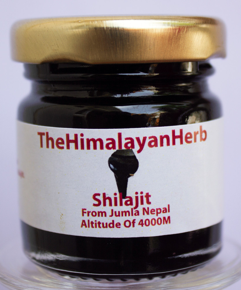Pure Shilajit From Nepal -30g- 40g & 80g In Glass Jar