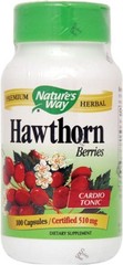 Hawthorn Berry Capsules – 100 Count for Heart Health Support in Berries Flavor