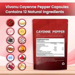 /1 Supports Leg Bag Supplement, Vein, Softgels Cayenne Pepper 240 Softge