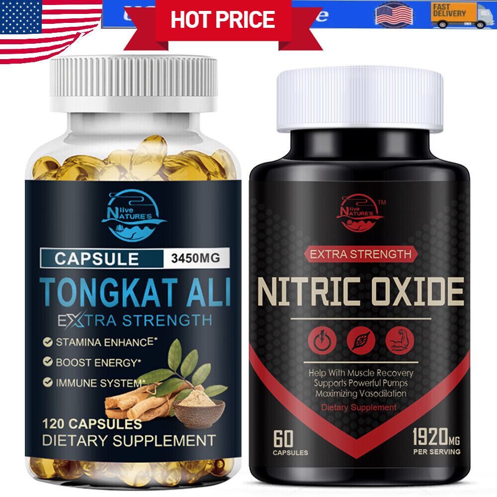 Nitric Oxide Booster +TA extract Blood Circulation Flow,Endurance/Energy