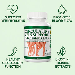Blood Circulation & Vein Support | Blood Flow, Artery Health, Leg Vein Support