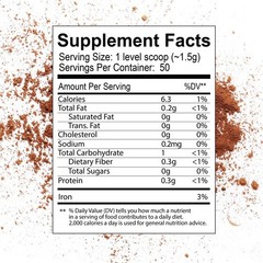 Organic Cacao, Single Estate, Non-GMO, Fair-Trade, , Gluten Free, 100% Raw Ri…