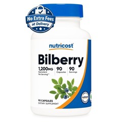 Extracto de Arándano Europeo 1200 mg (Fruto Vaccinium myrtillus) 90 Cápsulas