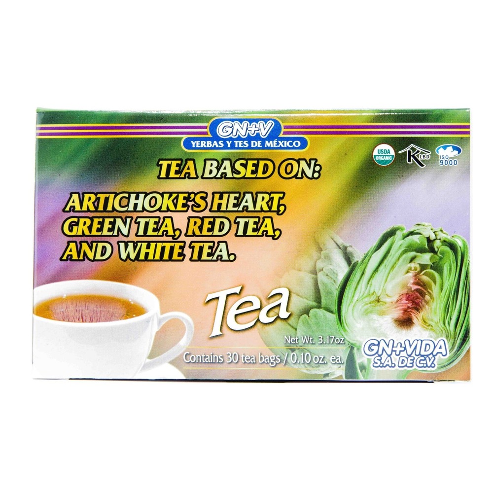 Te de Alcachofa Artichoke Tea GN+Vida – 30 Day Supply