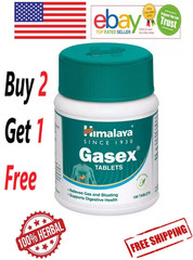 Himalaya GASEX Ayurvedic For Digestive Wellness With Free Ship – 100 Tablets