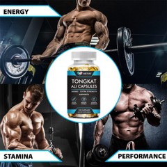 Natural Testosterone Booster 3450mg TongkatAli Extract 200:1 Strong 120 Capsules