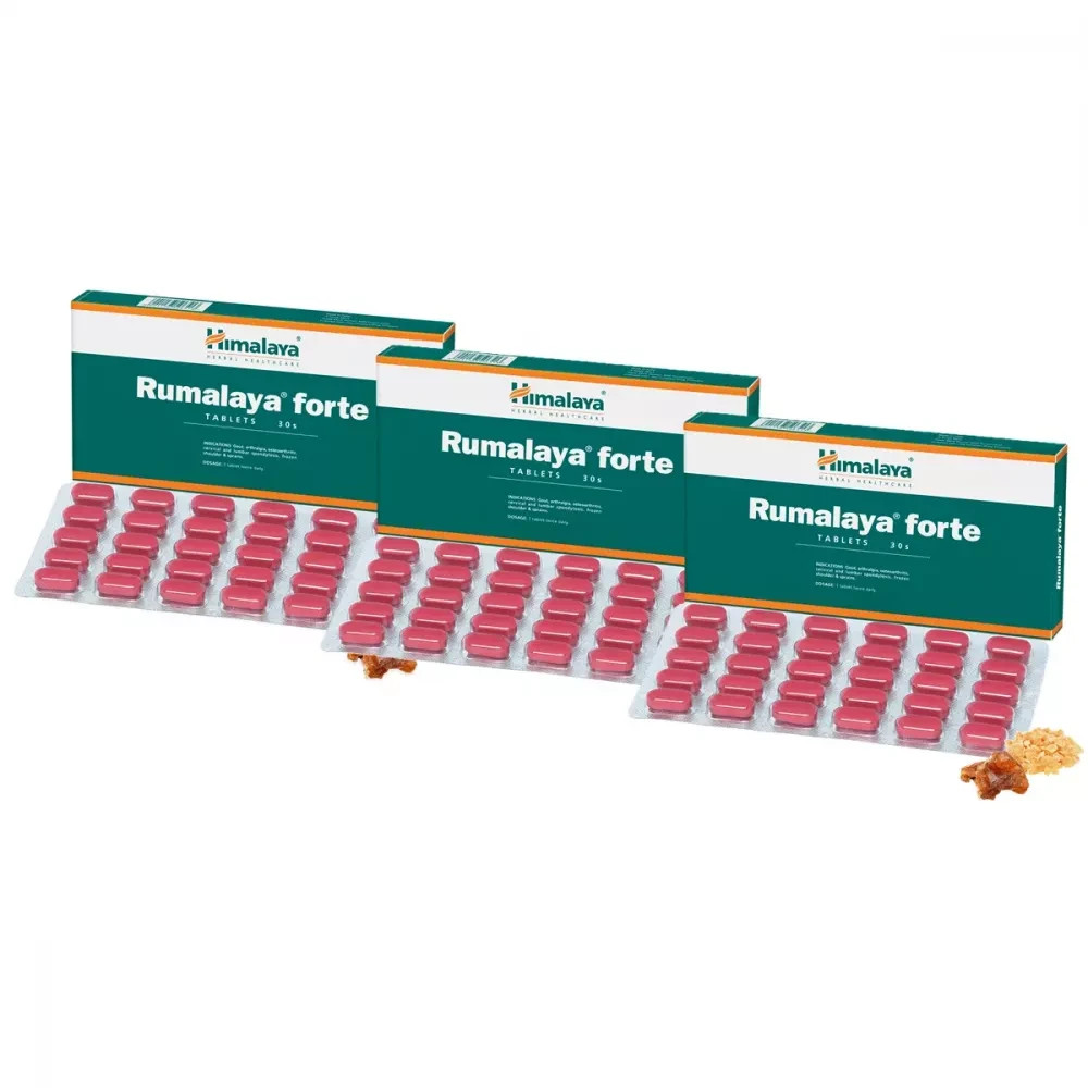 6X Himalaya Rumalaya Forte 180 Tablets Herbal Wellness Supplement