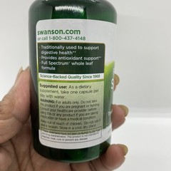 Swanson Full Spectrum Spearmint Leaf Capsules, 400 mg, 60 Count