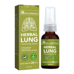 1-5x Breath Cleanse Herbal Lung Spray Cleansing 30ml 2025