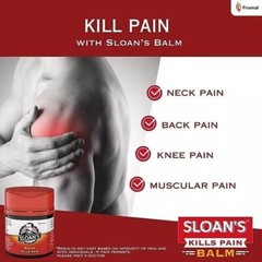 2 x Sloan’s Balm (20gm) Power of Ayurveda with 5 Herbal Natural Oils for Pain