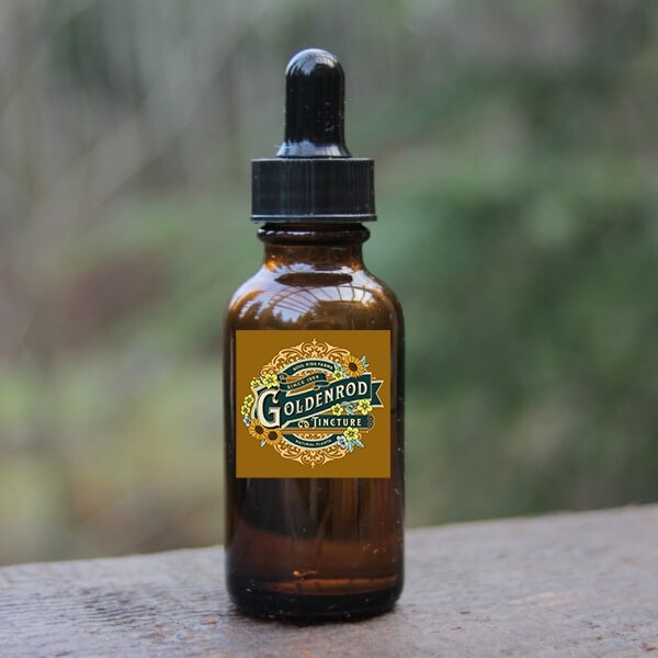 Goldenrod Extract (Solidago Canadensis) Tincture Organic Non-GMO Pure USA