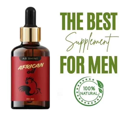 AB Shine Herbal Massage Oil for Men – Premium Natural Botanical Blend 30ml