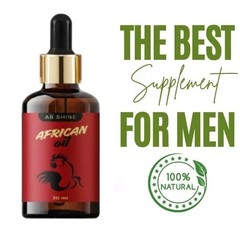 AB Shine Herbal Massage Oil for Men – Premium Natural Botanical Blend – 30ml