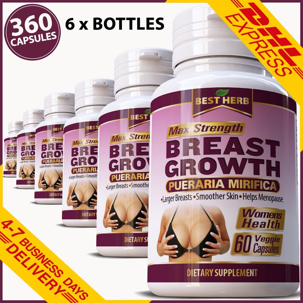 360 PILLS BREAST GROWTH BUTT ENHANCEMENT FIRMING CAPSULES BUST ENLARGING 5000MG