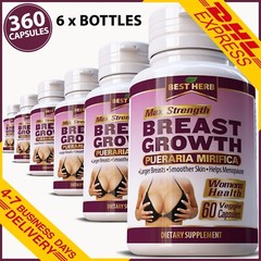 360 PILLS BREAST GROWTH BUTT ENHANCEMENT FIRMING CAPSULES BUST ENLARGING 5000MG