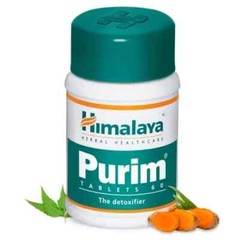 Himalaya Purim Aantibacterial Antifungal Anti-inflammatory 60 Tablets