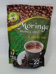 MORINGA HERBAL COFFEE – CAFÉ HERBAL CON MORINGA – 22 BAGS 440GRS CAFE DE VIDA