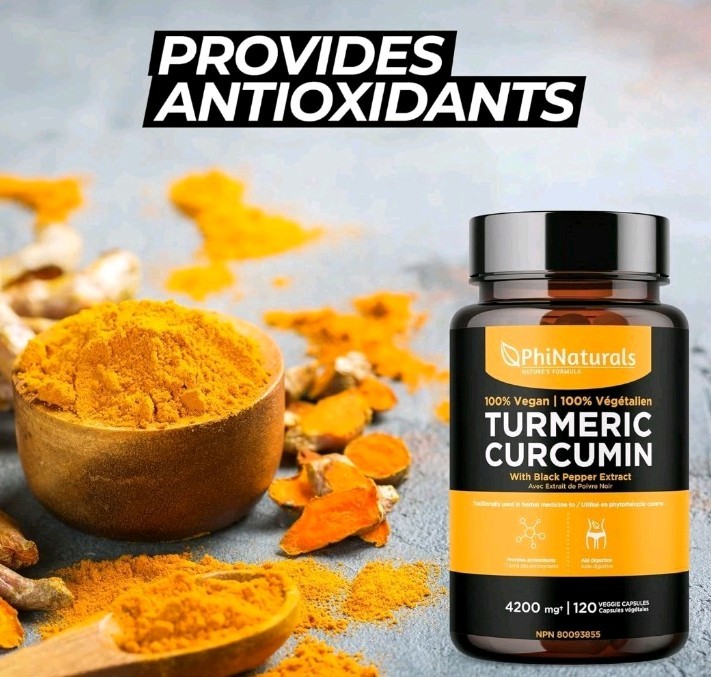 Turmeric Curcumin 95% Highest Potency 4200mg w/ BioPerine (120 caps)