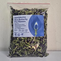 Blue Tea, Butterfly Pea Flower Tea 100% Natural Organic Clitoria ternatea Herbal