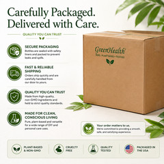 GreenHealth Vegetable Glycerin 1 Gallon – Pure USP Grade, Non-GMO, BPA-Free