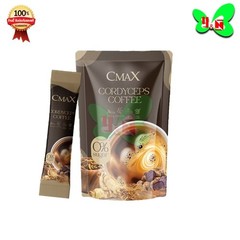 10x Cmax Instant coffee maintain healthy Herbal Cordyceps Ginseng 12 Sachets