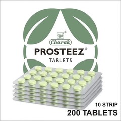 Charak Prosteez Ayurvedic Tablet – 200 Tablets (10 Strips) Prostate Health