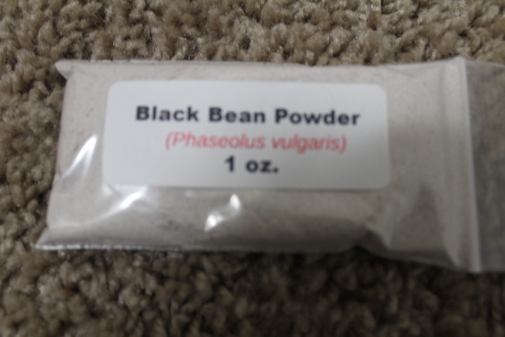 1 oz. (28 grams) Black Bean Powder (Phaseolus Vulgaris)