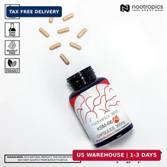 Nootropics Depot KSM-66 Ashwagandha Capsules | 300mg | 90 Count (Pack of 1)