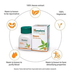 🌿 Himalaya Neem Tablets – Buy 2 Get 1 Free (60 Tablets Each) | Expiry 03/2028