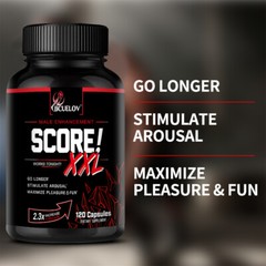 Score!XXL – Men’s Enhancer – Contains Maca, Theanine