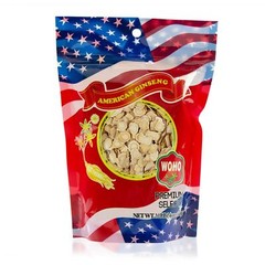 WOHO #125.4 American Ginseng Small Slice 4oz Bag
